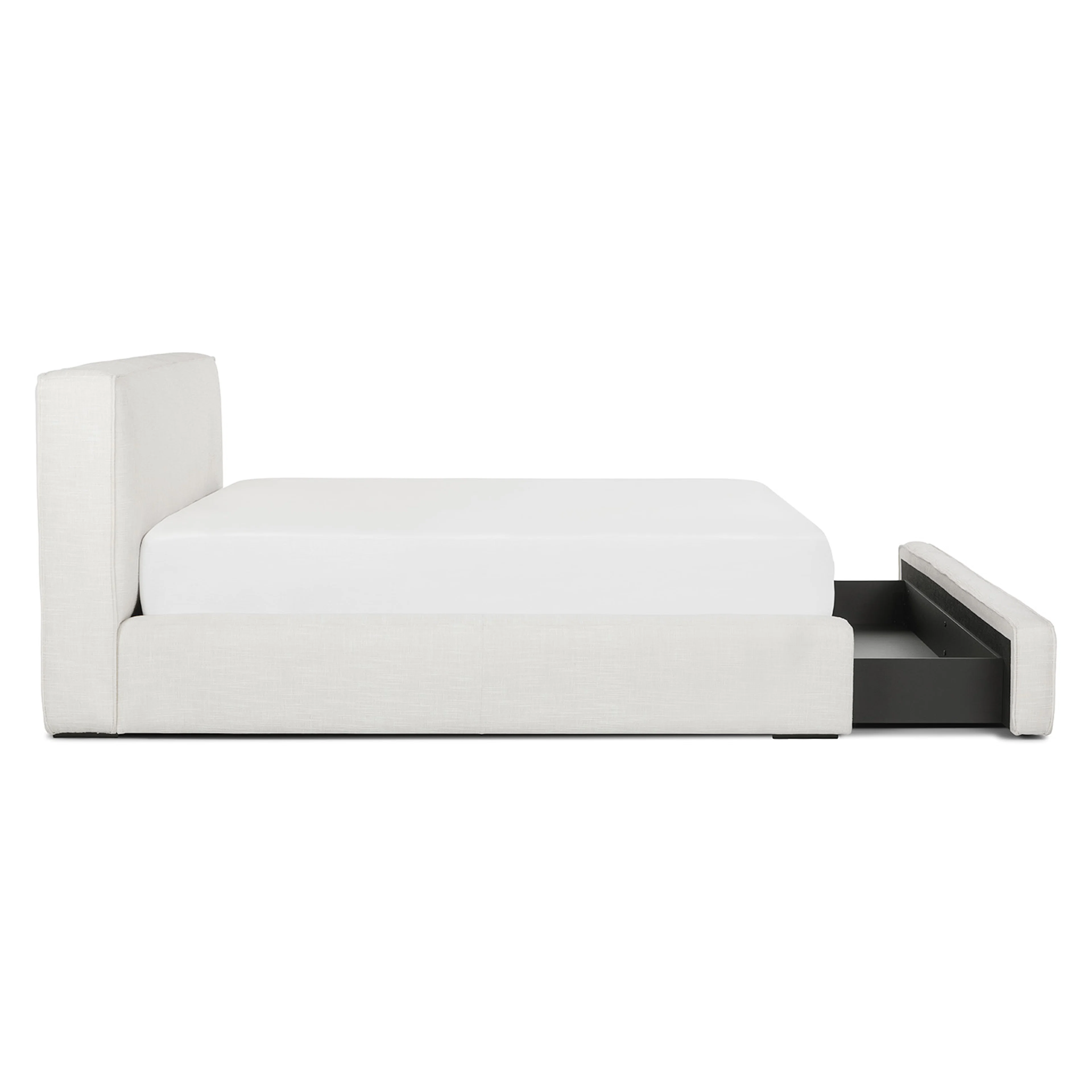 Cigar King Storage Bed - Ankara Ivory