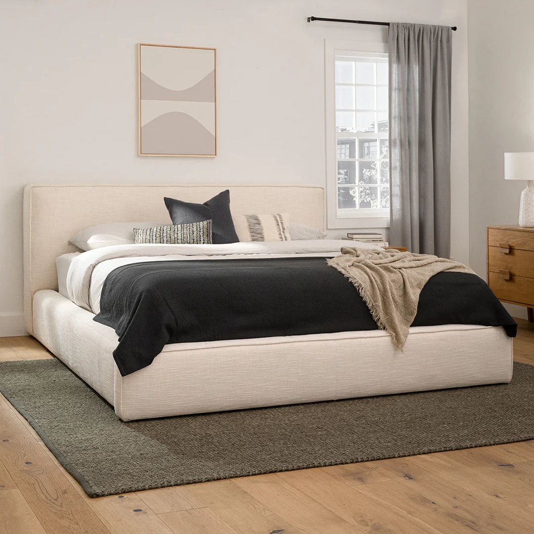 Cigar King Storage Bed - Ankara Ivory