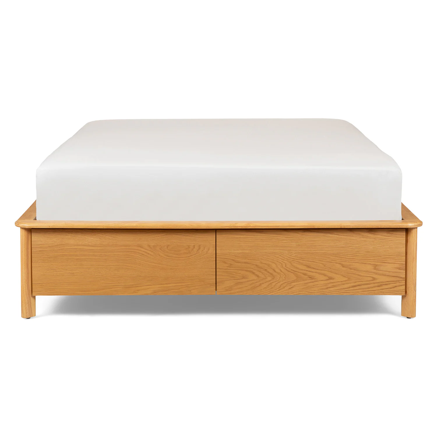 Pactera Queen Storage Bed - Oak