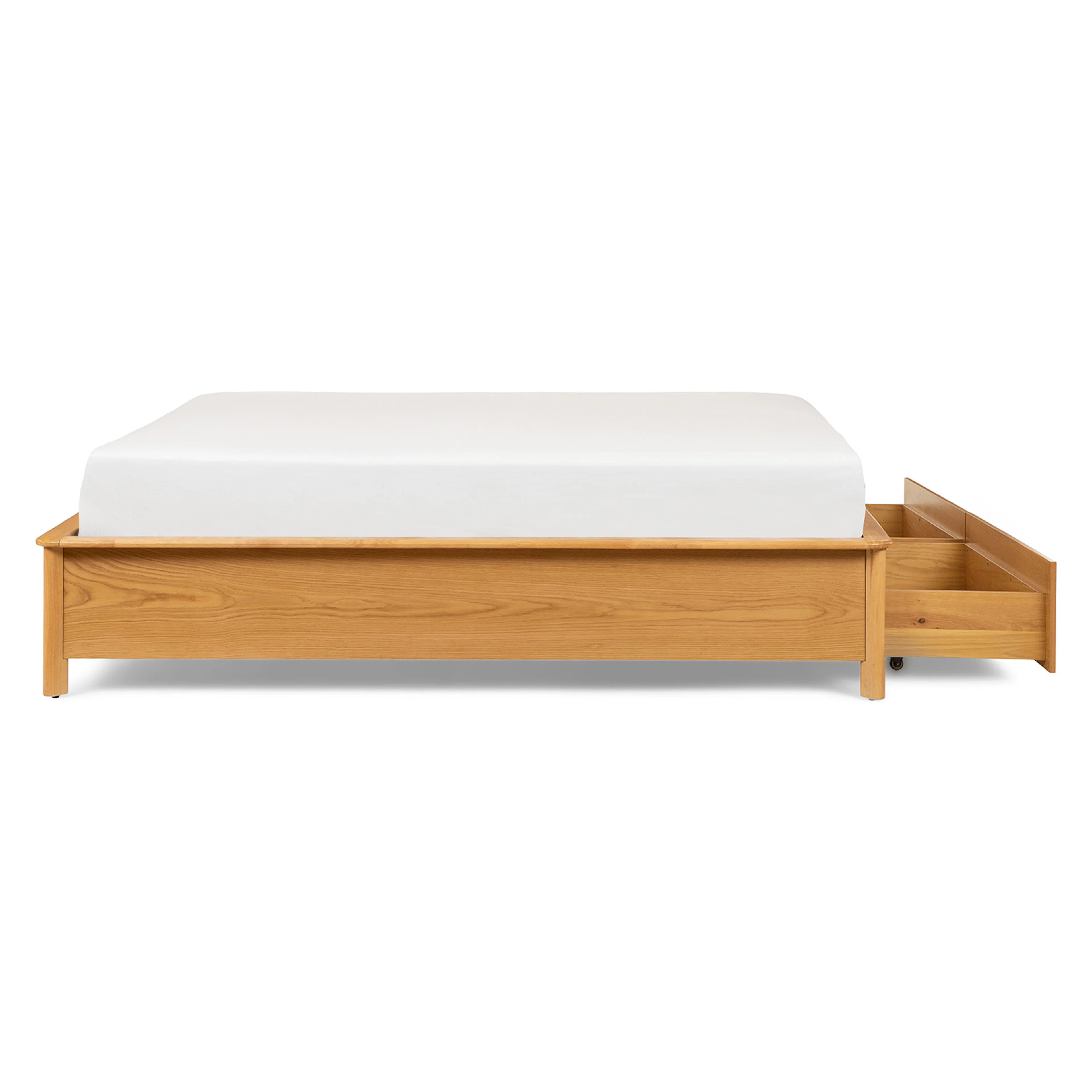 Pactera Queen Storage Bed - Oak