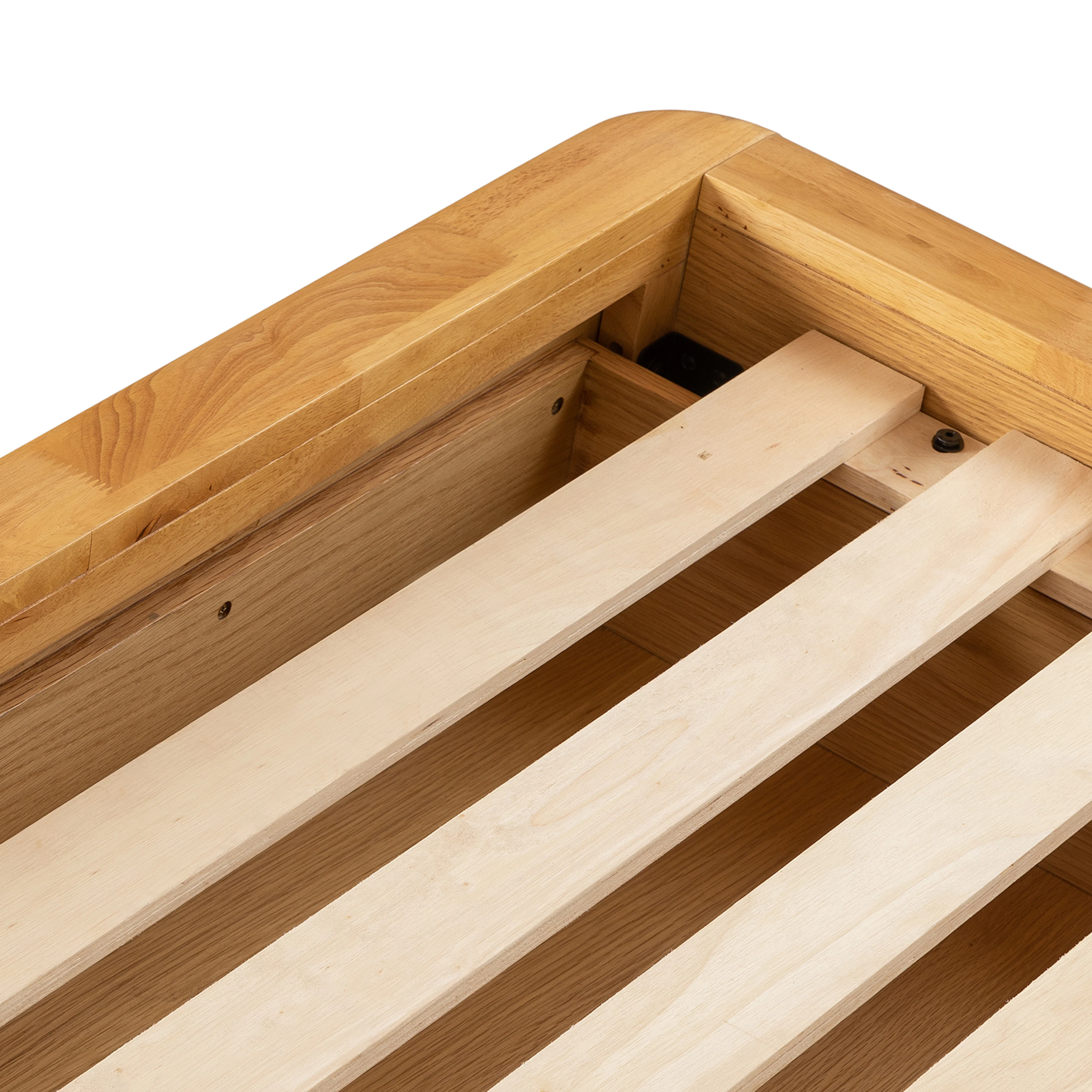 Pactera Queen Storage Bed - Oak