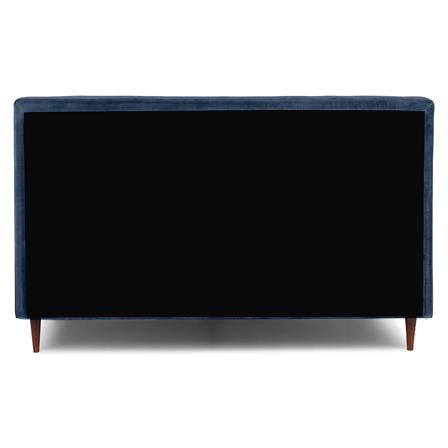 Sven Queen Tufted Velvet Bed - Cascadia Blue