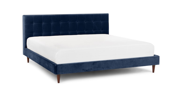 Sven Cascadia Blue King Bed - Primary View 1 of 11 (Open Fullscreen View).