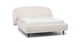 Kayra Ivory Bouclé Queen Bed - Gallery View 1 of 15.