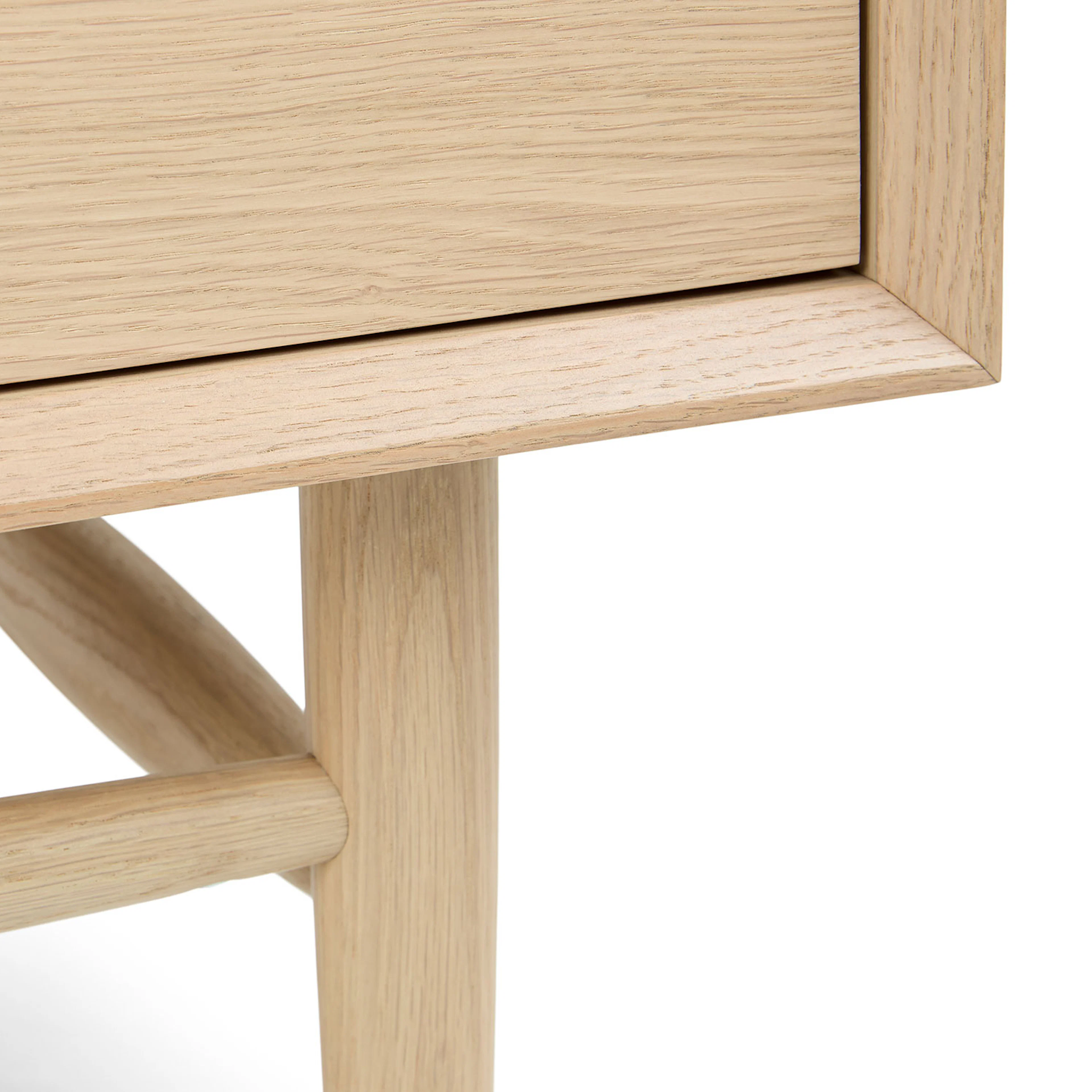 Lenia 9-Drawer Triple Dresser - White Oak