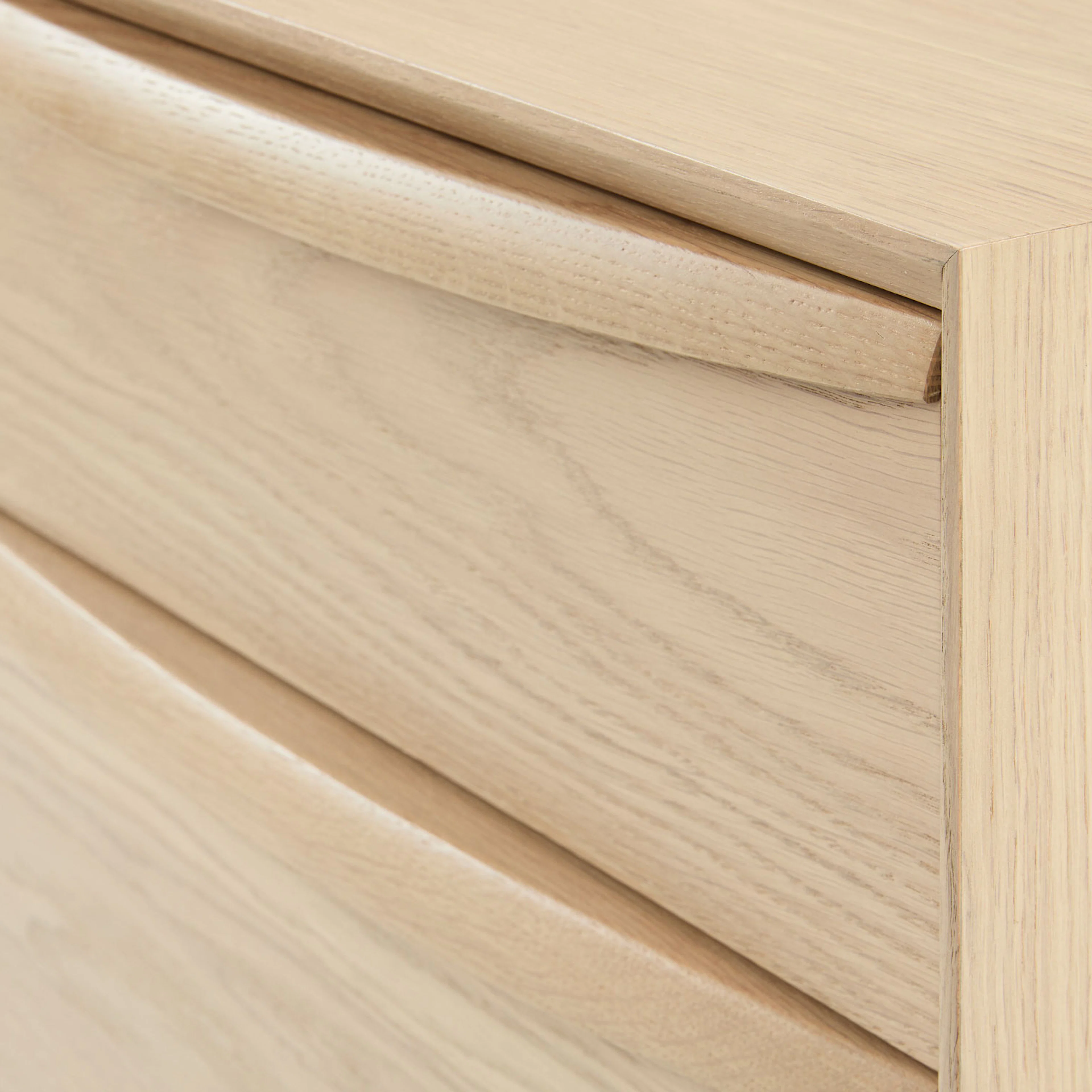 Lenia 9-Drawer Triple Dresser - White Oak