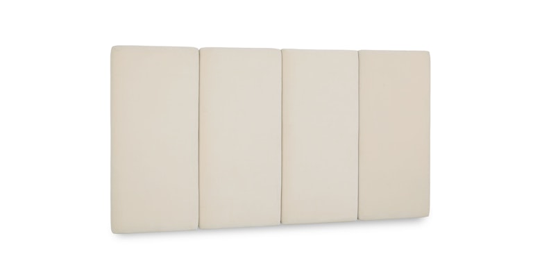 Noel Plush Pacific Taupe King Headboard - Primary View 1 of 10 (Open Fullscreen View).