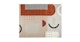 Atel Bauhaus Orange Rug 8 x 10 - Gallery View 1 of 7.