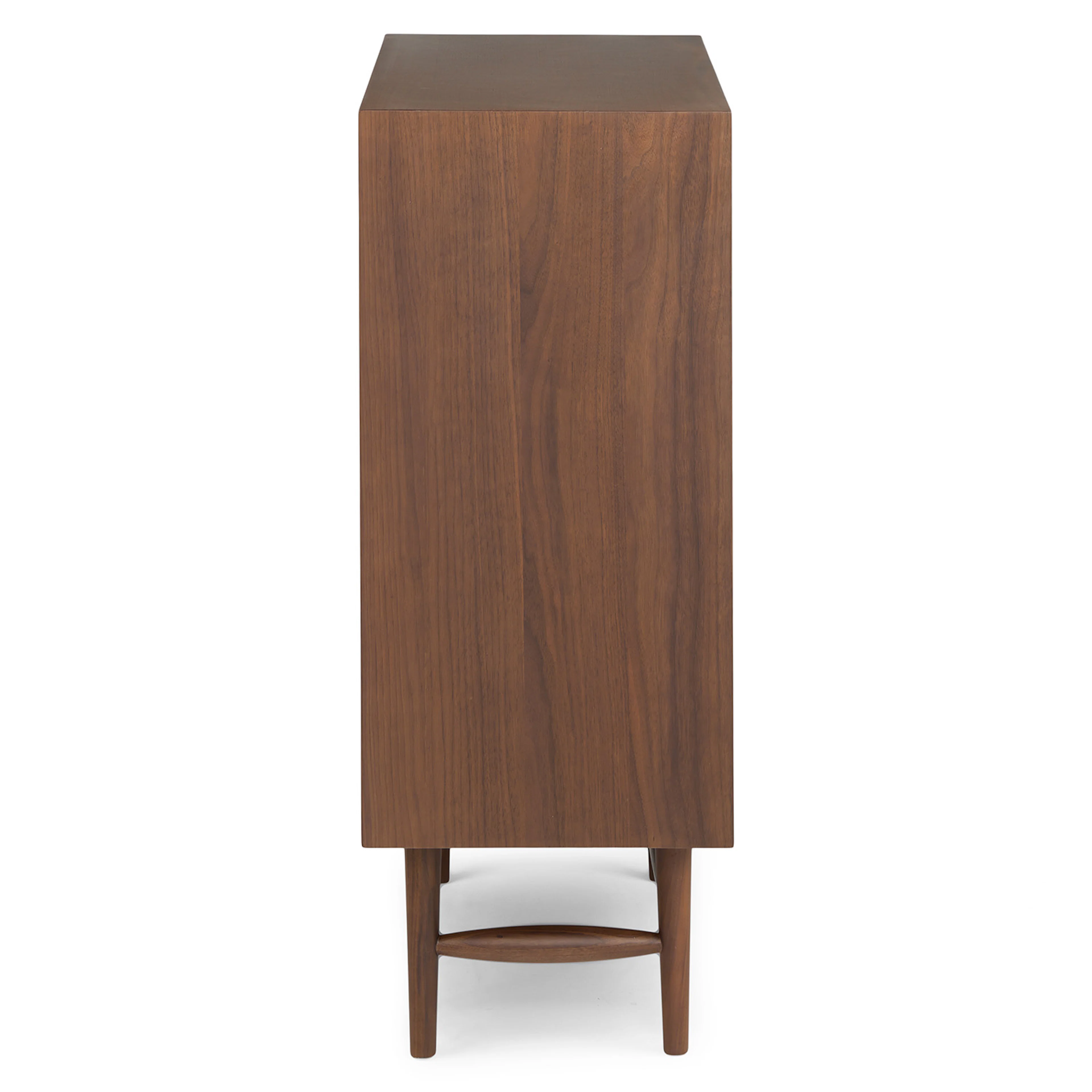 Lenia 34" Walnut Cabinet - Stylish Storage Solution
