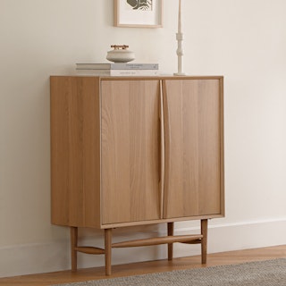 Lenia 34" Cabinet - White Oak