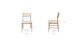 Wosla Bristol Ivory Oak Dining Chair - Gallery View 11 of 11.