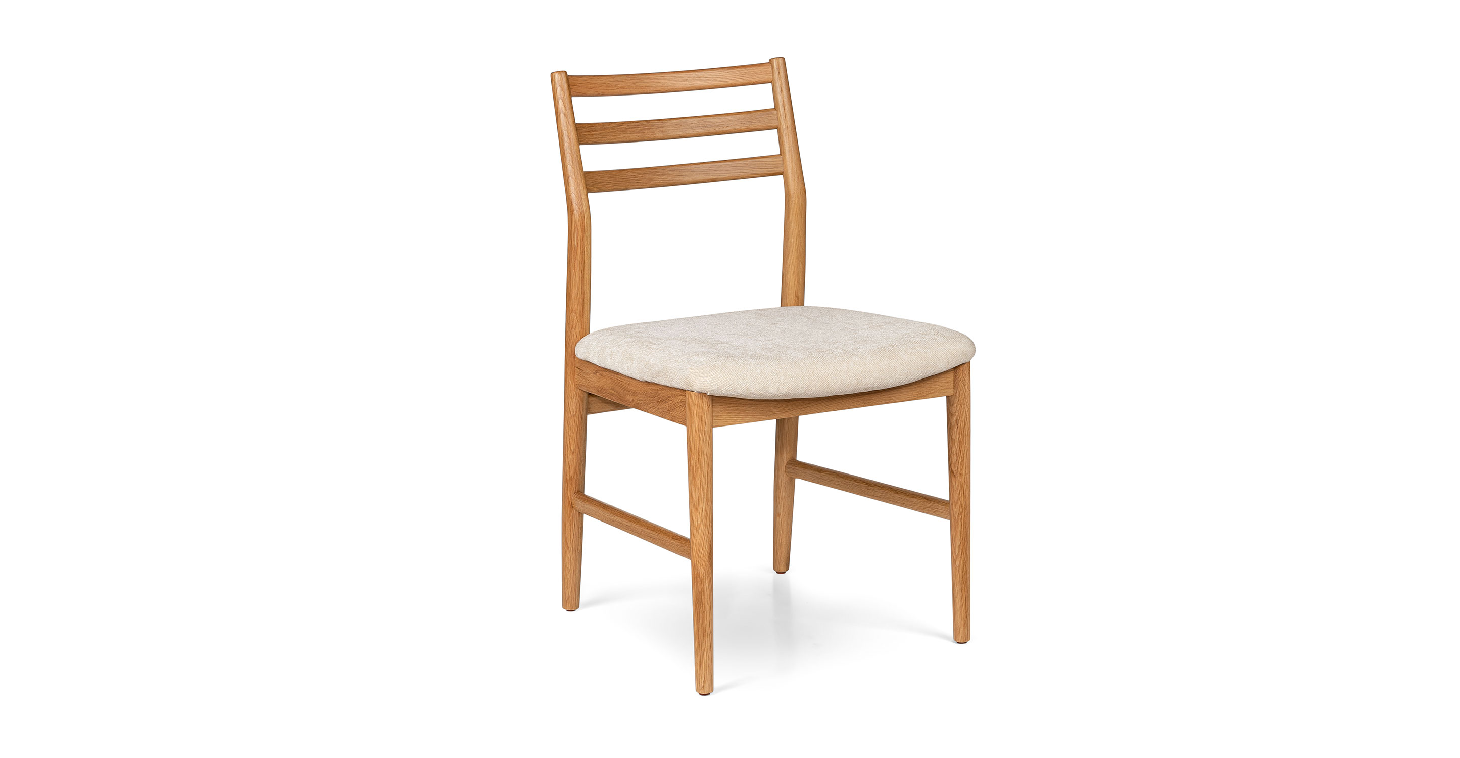 Wosla Bristol Ivory Oak Dining Chair