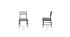 Wosla Dawn Gray Black Dining Chair - Gallery View 11 of 11.