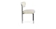 Viarsi Light Melange Gray Black Dining Chair - Gallery View 4 of 11.