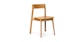 Gusfa Oak Dining Chair - Gallery View 1 of 11.
