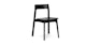 Gusfa Black Dining Chair - Gallery View 1 of 10.