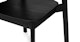 Gusfa Black Dining Chair - Gallery View 6 of 10.