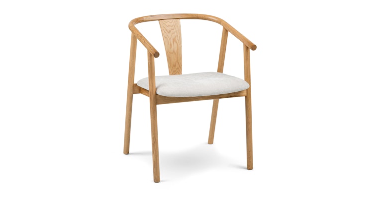 Fonra Santolina Gray Oak Dining Chair - Primary View 1 of 12 (Open Fullscreen View).