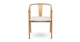 Fonra Santolina Gray Oak Dining Chair - Gallery View 3 of 12.