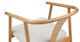 Fonra Santolina Gray Oak Dining Chair - Gallery View 7 of 11.