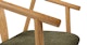 Fonra Algonquin Green Oak Dining Chair - Gallery View 8 of 11.