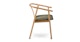 Fonra Algonquin Green Oak Dining Chair - Gallery View 4 of 12.