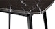 Vena Black Cafe Table - Gallery View 6 of 12.