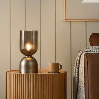 Koepel Small Table Lamp - Gunmetal