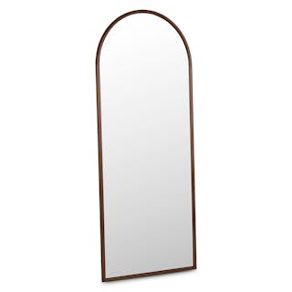 Laud Floor Mirror - Walnut