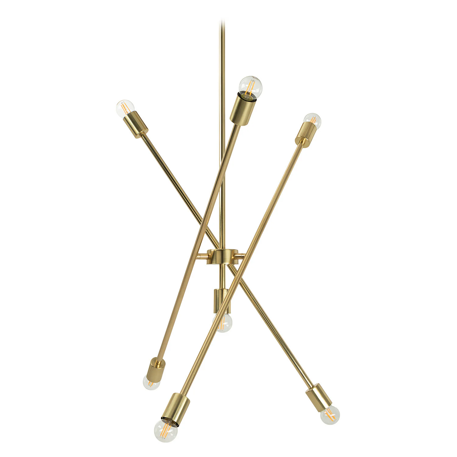 Cadza Chandelier - Brass