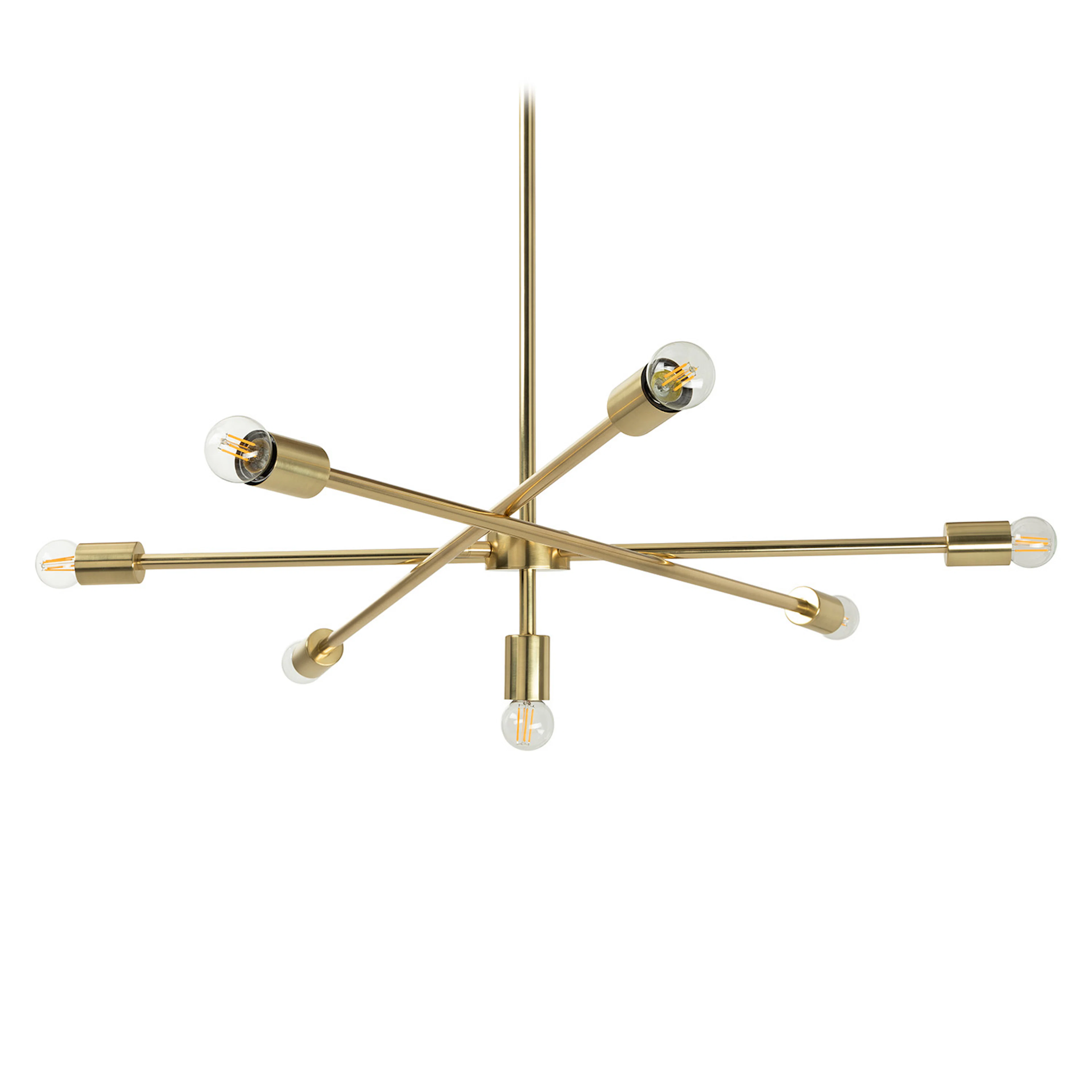 Cadza Chandelier - Brass