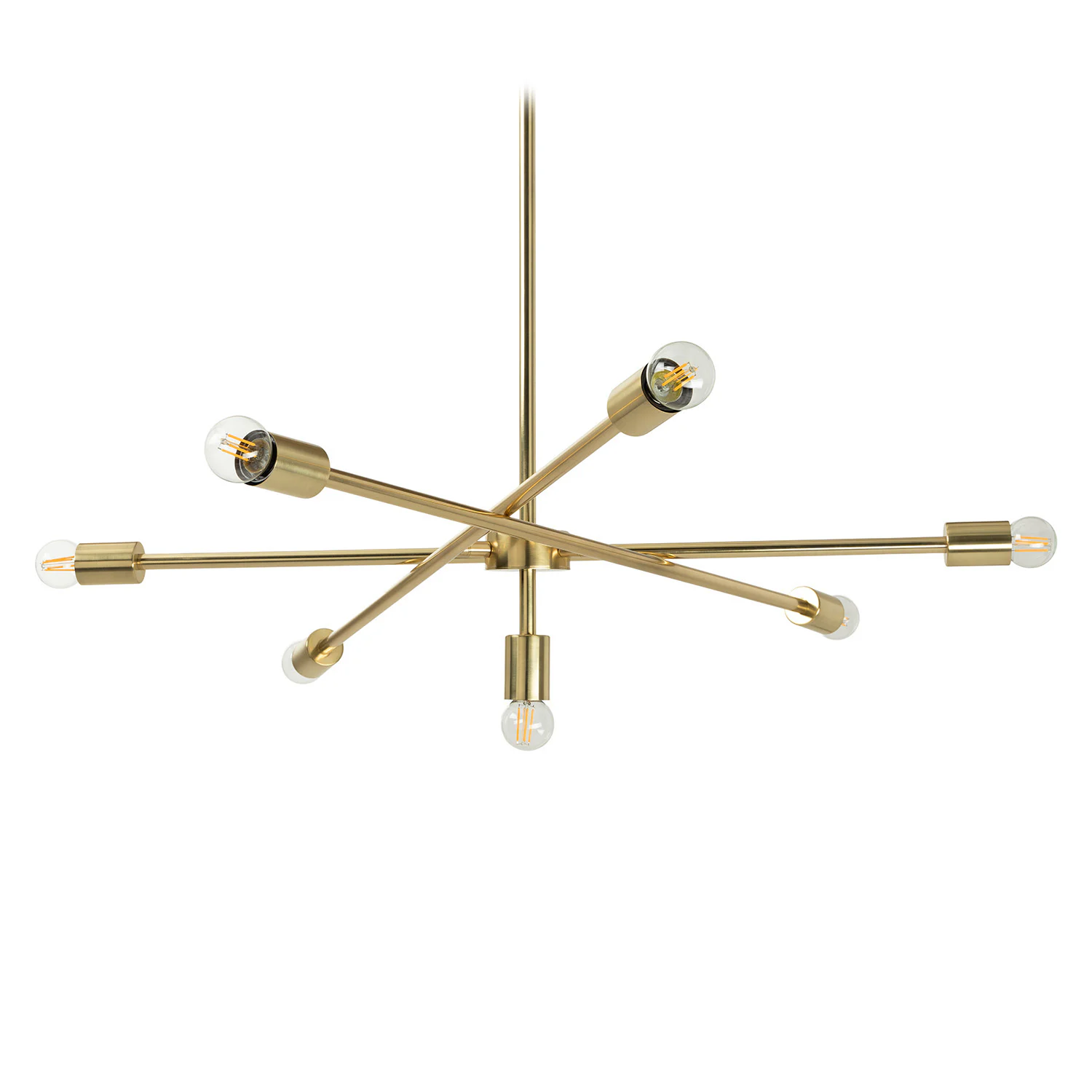 Cadza Chandelier - Brass