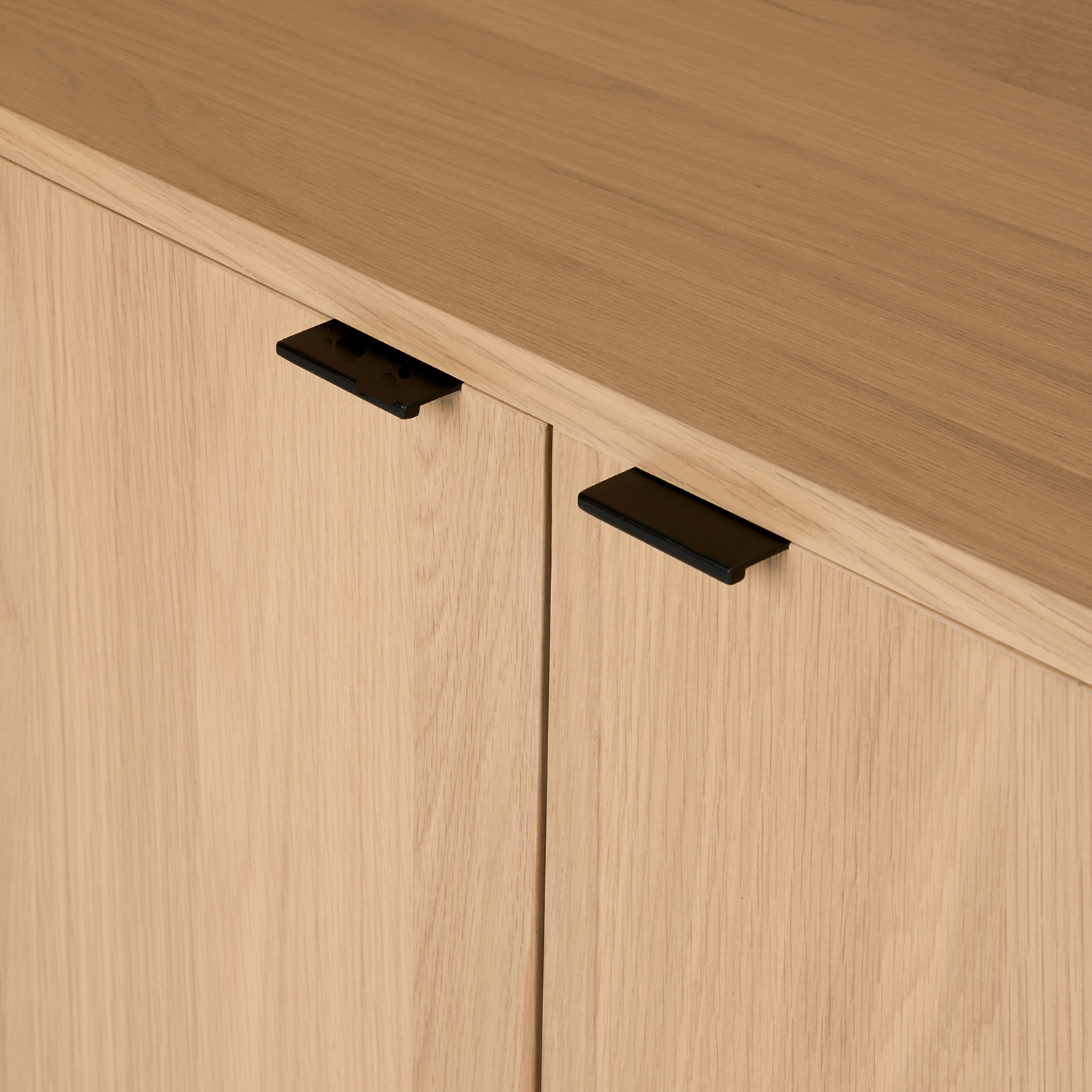 DEKAVITA Cabinet 150x40x80 cm BITIKA wood dark brown (6767584), Light