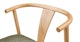 Fonra Algonquin Green Oak Counter Stool - Gallery View 7 of 10.