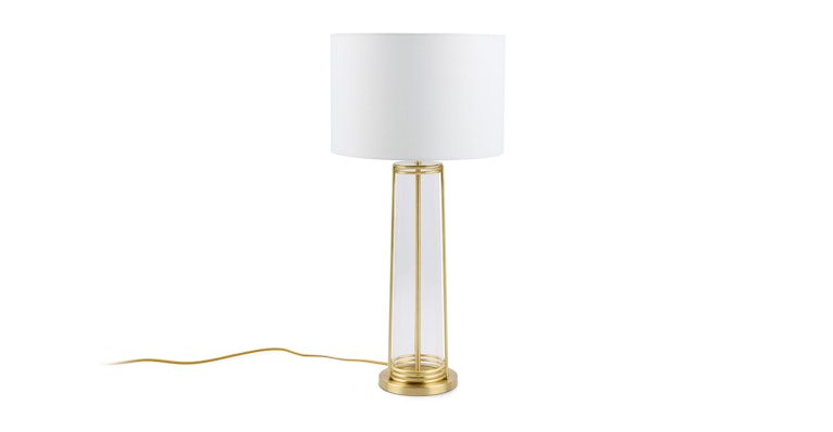 Bosca White Table Lamp - Primary View 1 of 10 (Open Fullscreen View).