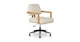 Aquila Teff Ivory Office Chair - Gallery View 1 of 10.