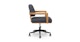 Aquila Teff Blue Office Chair - Gallery View 4 of 10.