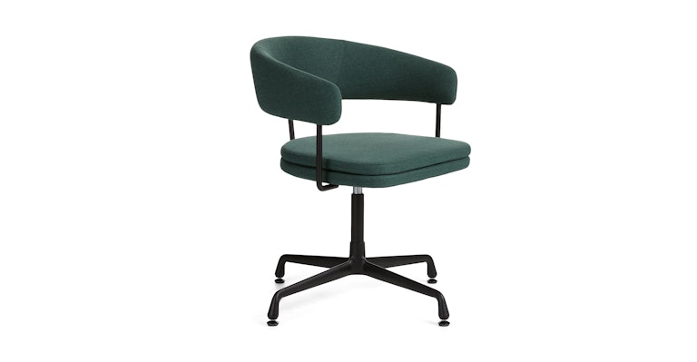 Renna Bounty Emerald Green Office Chair - Primary View 1 of 10 (Open Fullscreen View).
