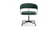 Renna Bounty Emerald Green Office Chair - Gallery View 2 of 10.