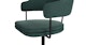 Renna Bounty Emerald Green Office Chair - Gallery View 7 of 10.