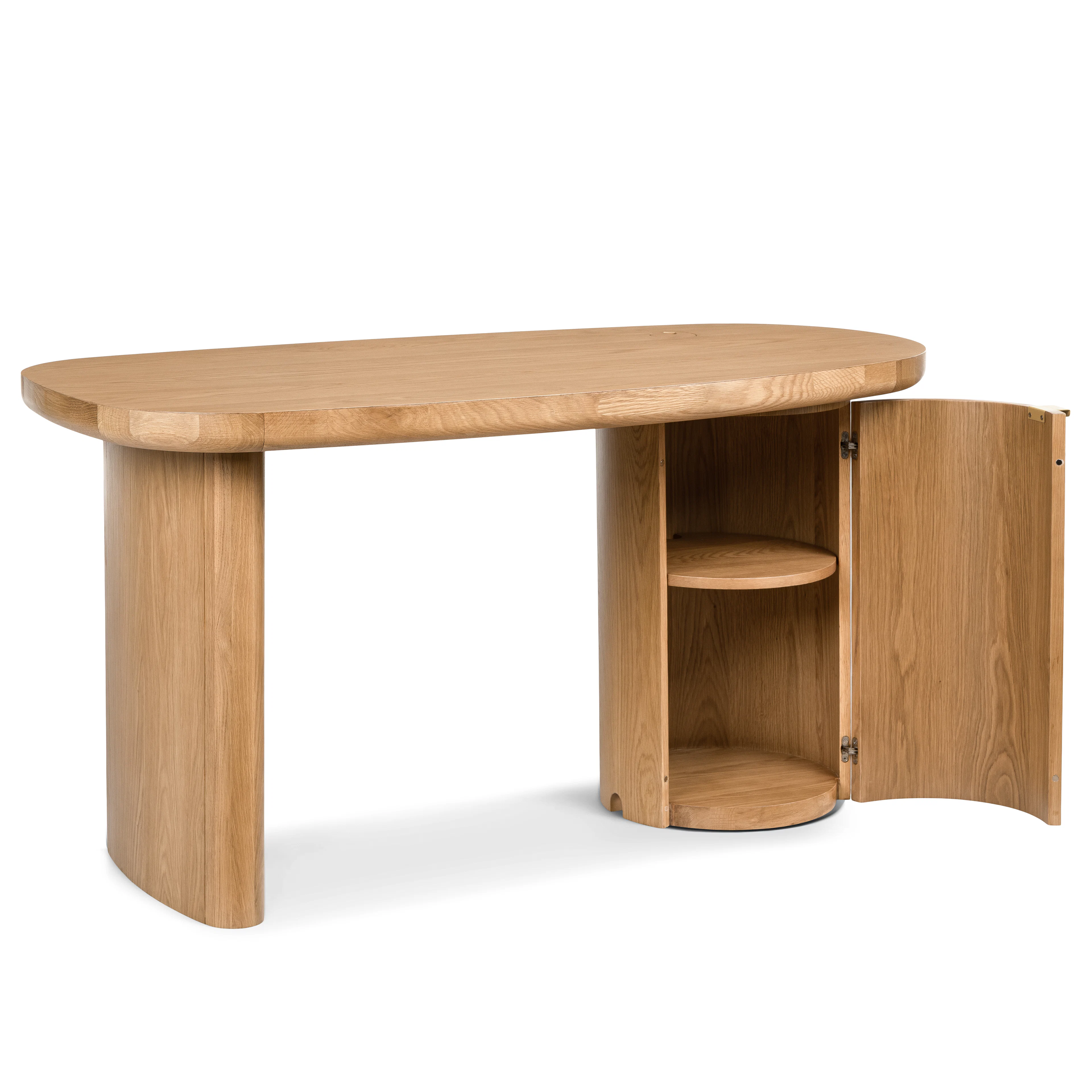 Baarlo 58.5" Desk - Oak
