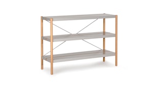Roscoe Oak Short Bookcase