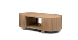 Fortra Oak Wood & Storage Coffee Table | Article