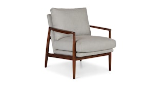 Bavel Field Gray Lounge Chair
