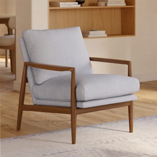 Bavel 28.5" Lounge Chair - Field Gray