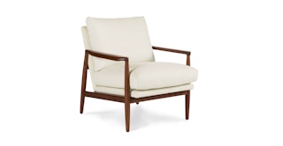 Bavel Field Ivory Lounge Chair