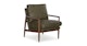 Bavel Charme Green Lounge Chair - Gallery View 1 of 13.