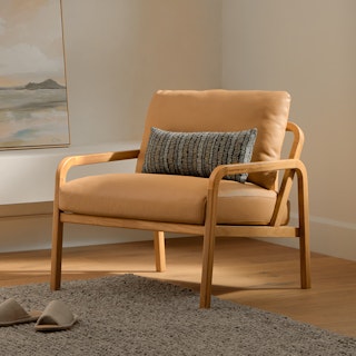 Kirkby Roam Tan Lounge Chair