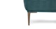 Abisko Plush Pacific Blue Lounge Chair - Gallery View 9 of 12.