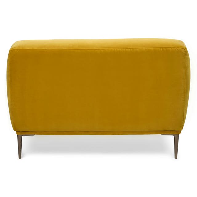 Abisko 42.5" Velvet Lounge Chair - Plush Yarrow Gold